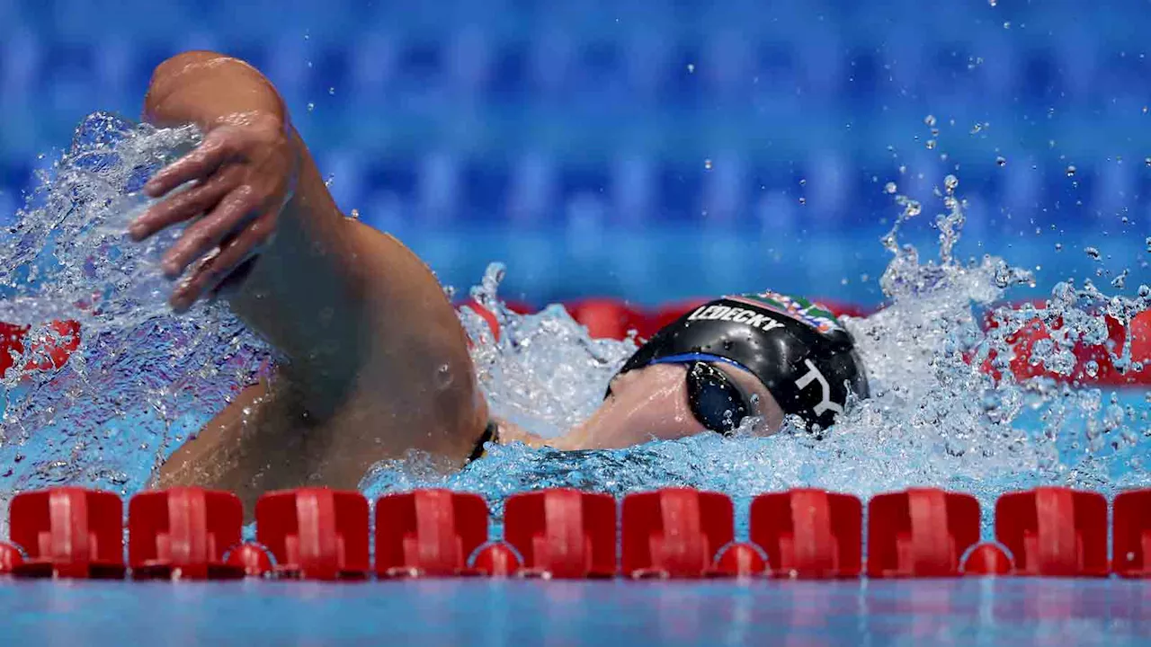 Katie Ledecky dominates in 1500m win at Olympic swimming trials