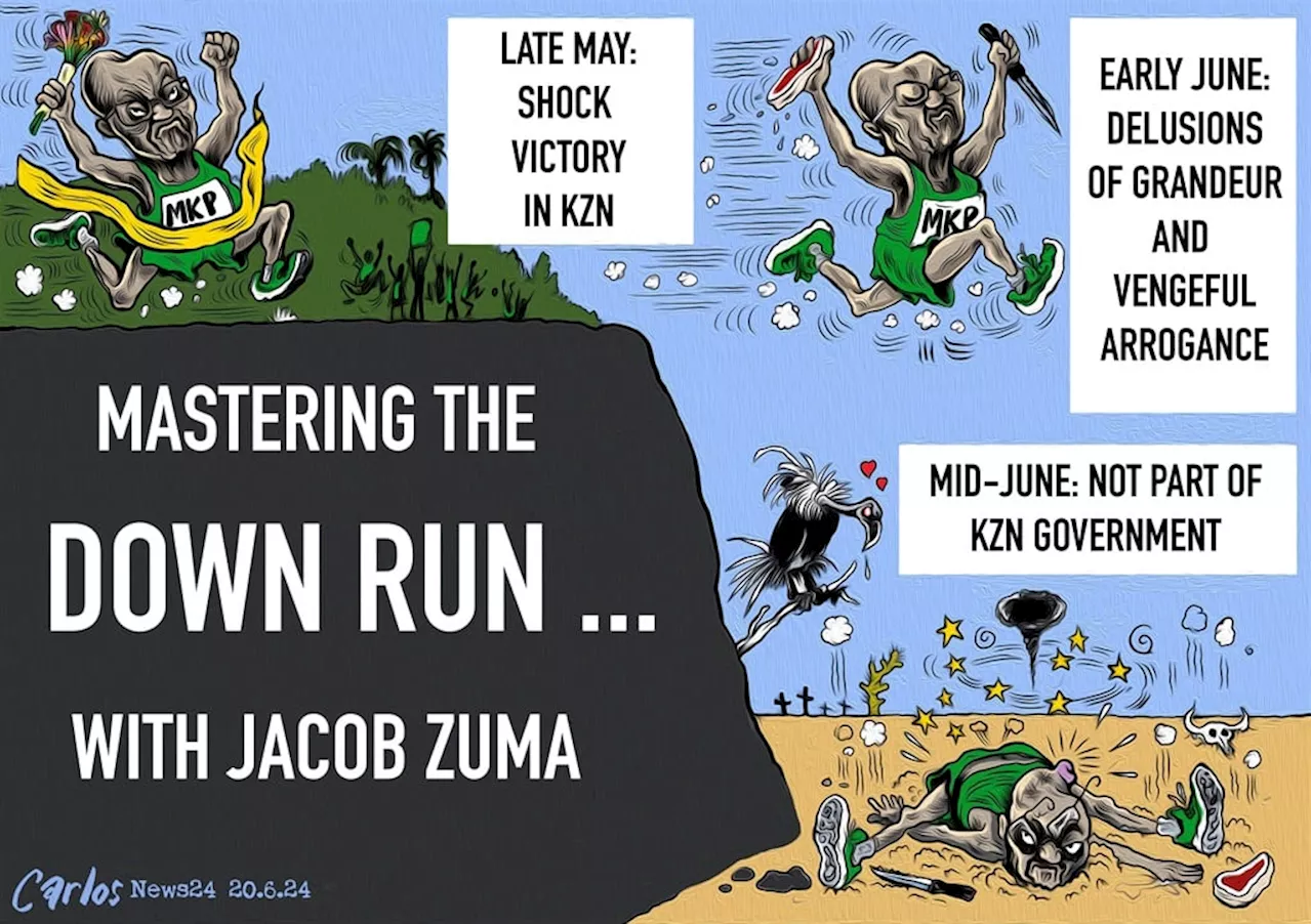 CARTOON BY CARLOS | Mastering the down run with Zuma