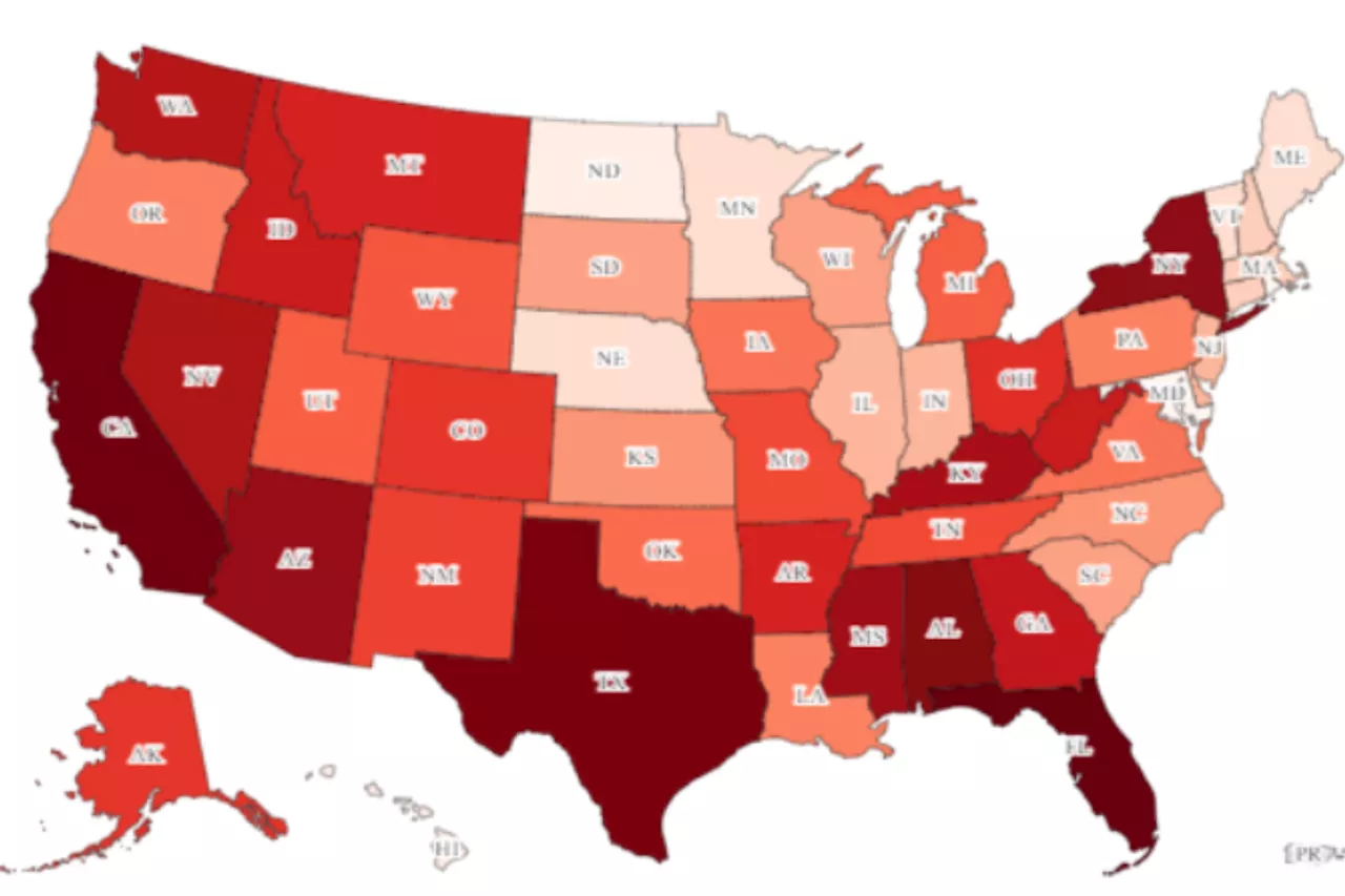 Map Shows Top States for Conspiracy Theorists