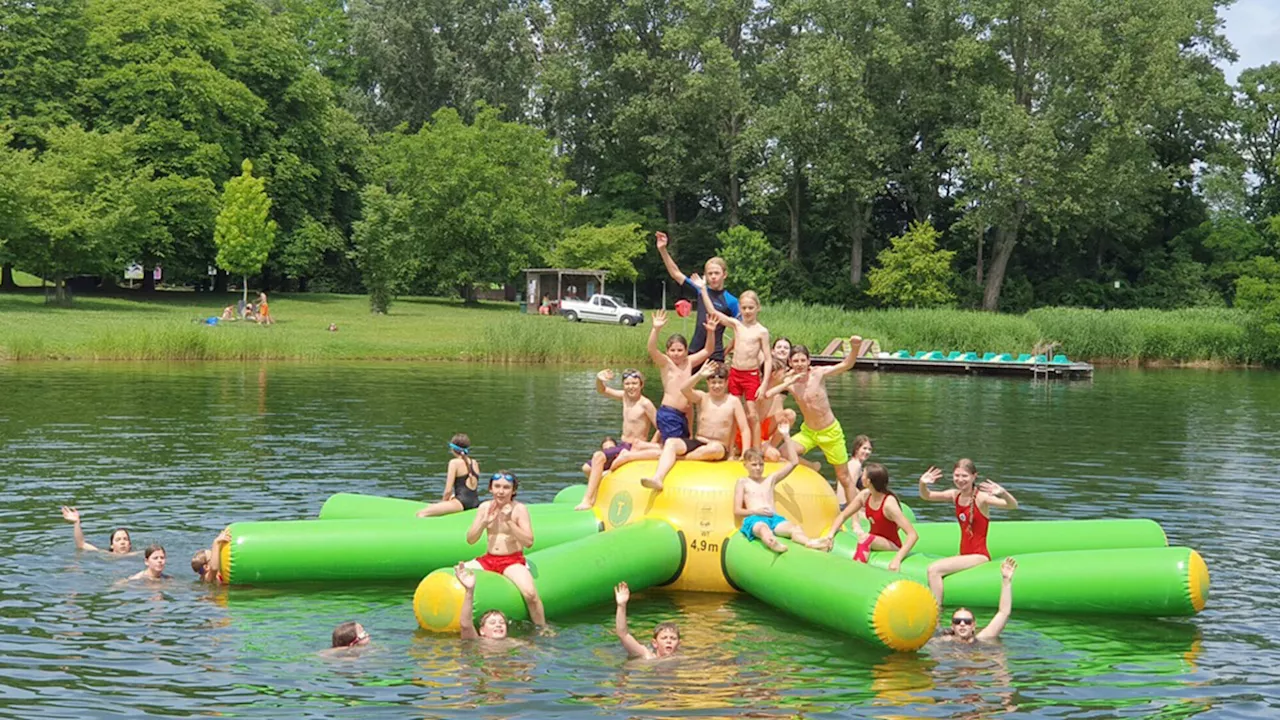 Niederösterreichs junge Wasserretter übten in Tulln