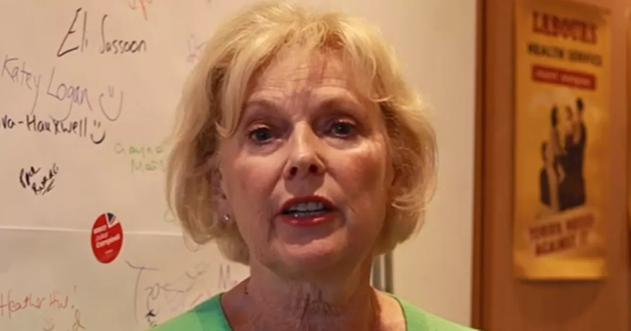 Former Tory MP Anna Soubry backs area's Labour candidate