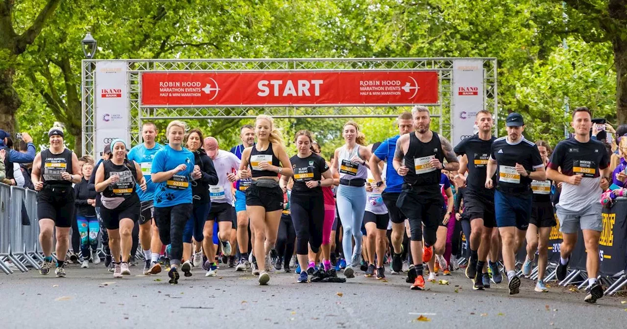 Only 100 days until Robin Hood Half Marathon returns to Nottingham