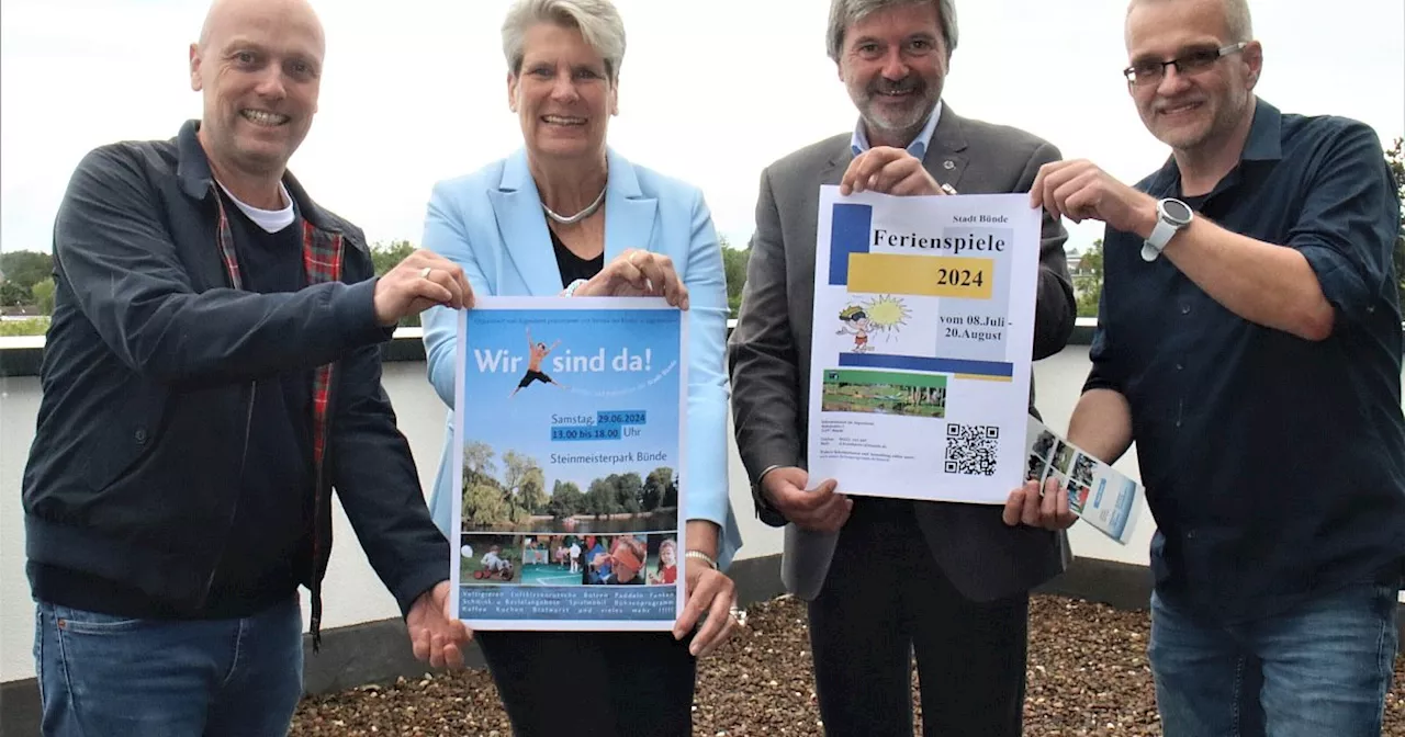 Ferienspiele locken in Bünde: Das müssen Eltern und Kinder wissen