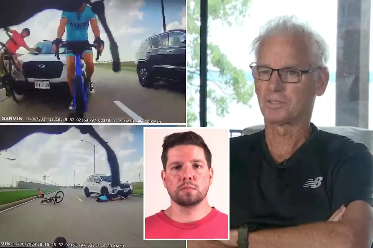 Texas cyclist, 69, mowed down in brazen hit-and-run ‘lucky to be alive’ as suspected drunk driver is ID'd as American Airlines worker