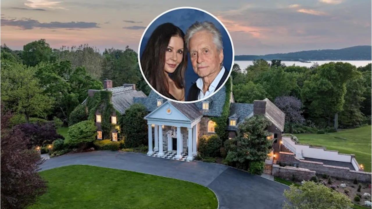 Catherine Zeta-Jones and Michael Douglas List Their New York Estate for $12 Million