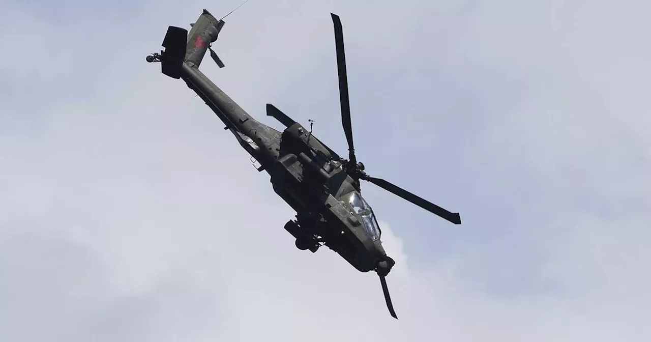 Darum flogen Apache-Kampfhubschrauber über dem Kreis Kleve​ (Wachtendonk Sevelen)