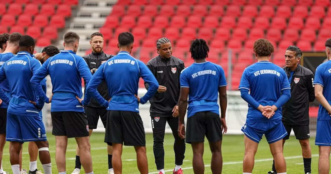 KFC Uerdingen: So lief der Trainingsauftakt mit Michél Dinzey