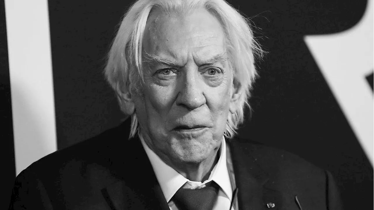 Donald Sutherland ist tot: 'Tribute von Panem'-Star wurde 88 Jahre alt