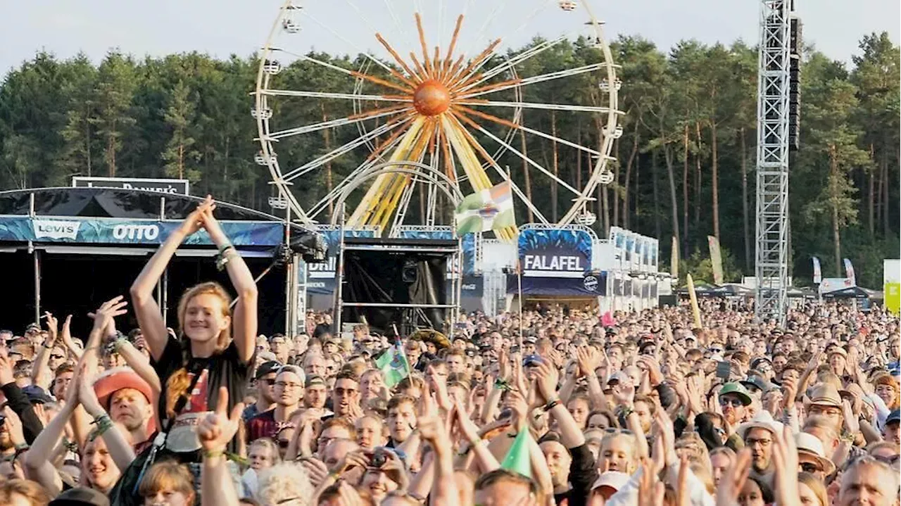 Unterhaltung „Hurricane”Festival 2024 Livestream auf RTL+, Künstler