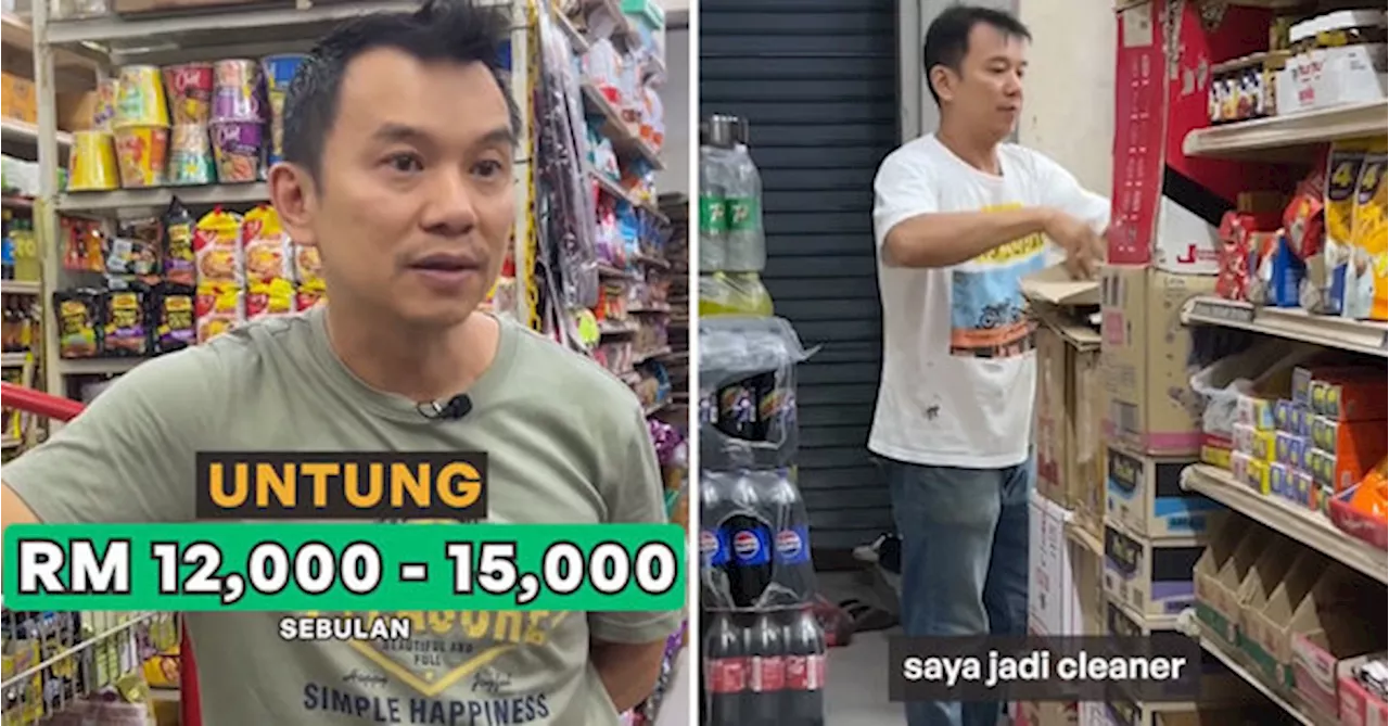 'One By One Gentleman' Tauke Reveals His Convenience Store Makes Around RM12,000 A Month