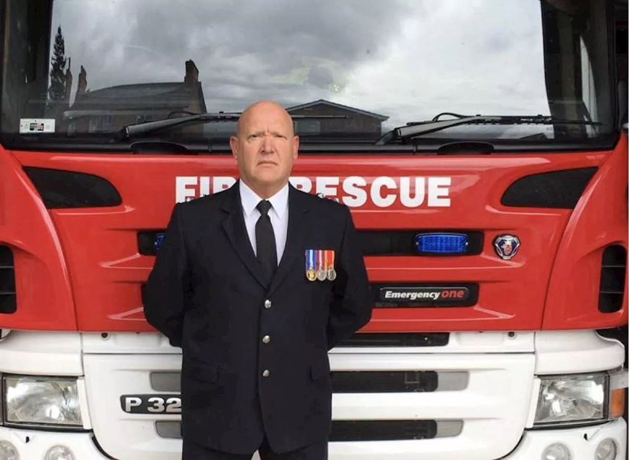 Shropshire Fire and Rescue Service bid farewell to Firefighter after 32 years