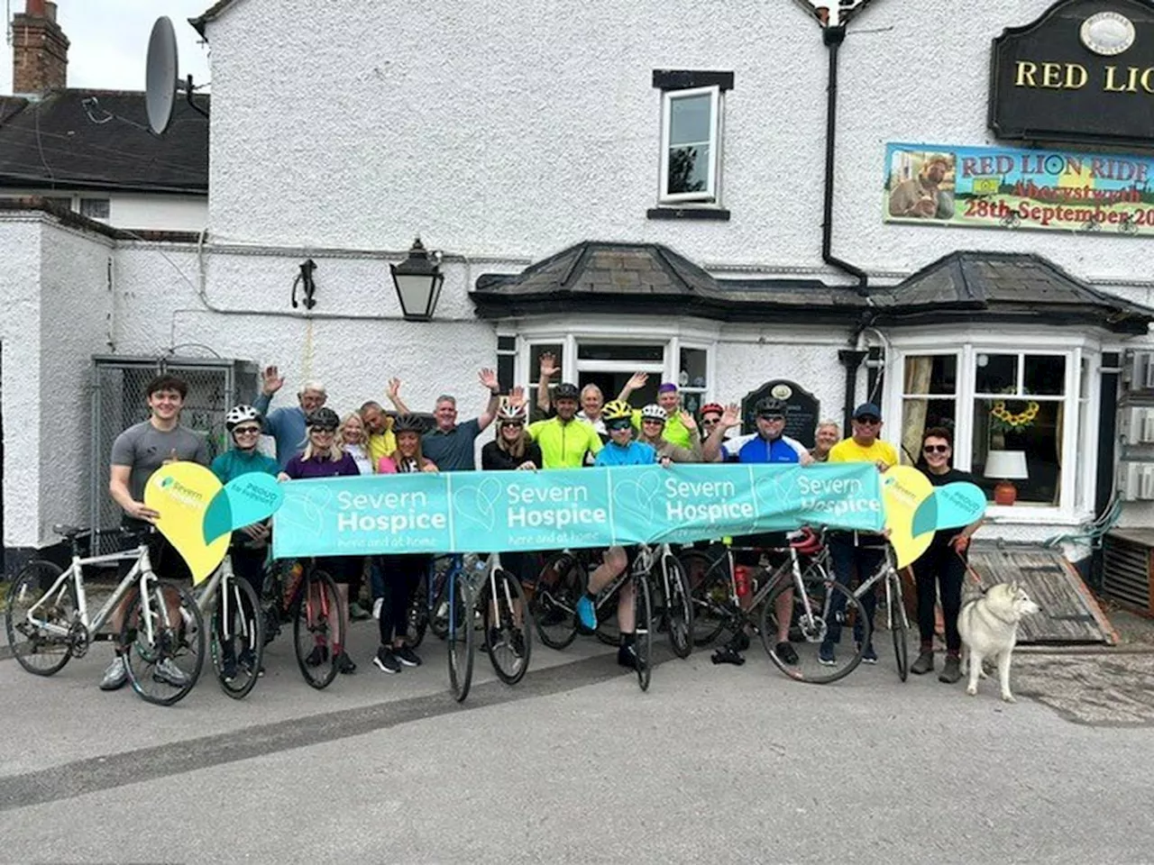 Shropshire estate agents to sponsor 90-mile bike ride to remember friends