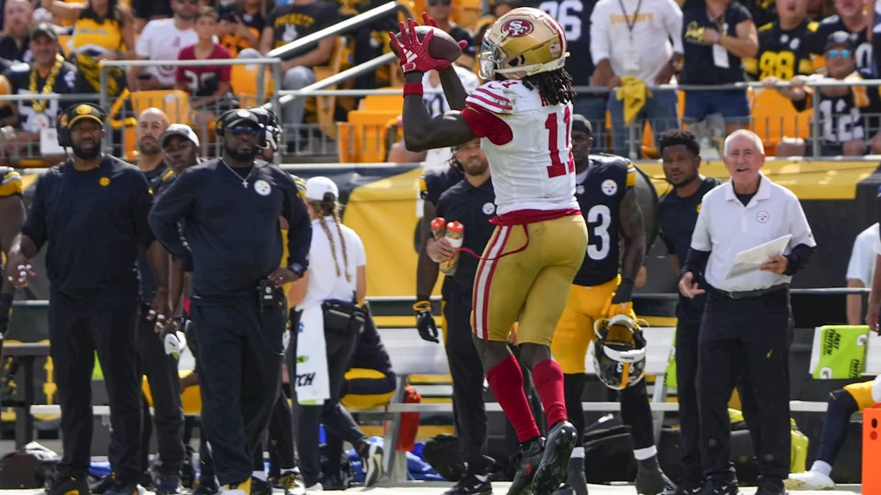 Insider: Steelers Should Trade 1st Rd Pick for 49ers WR Brandon Aiyuk