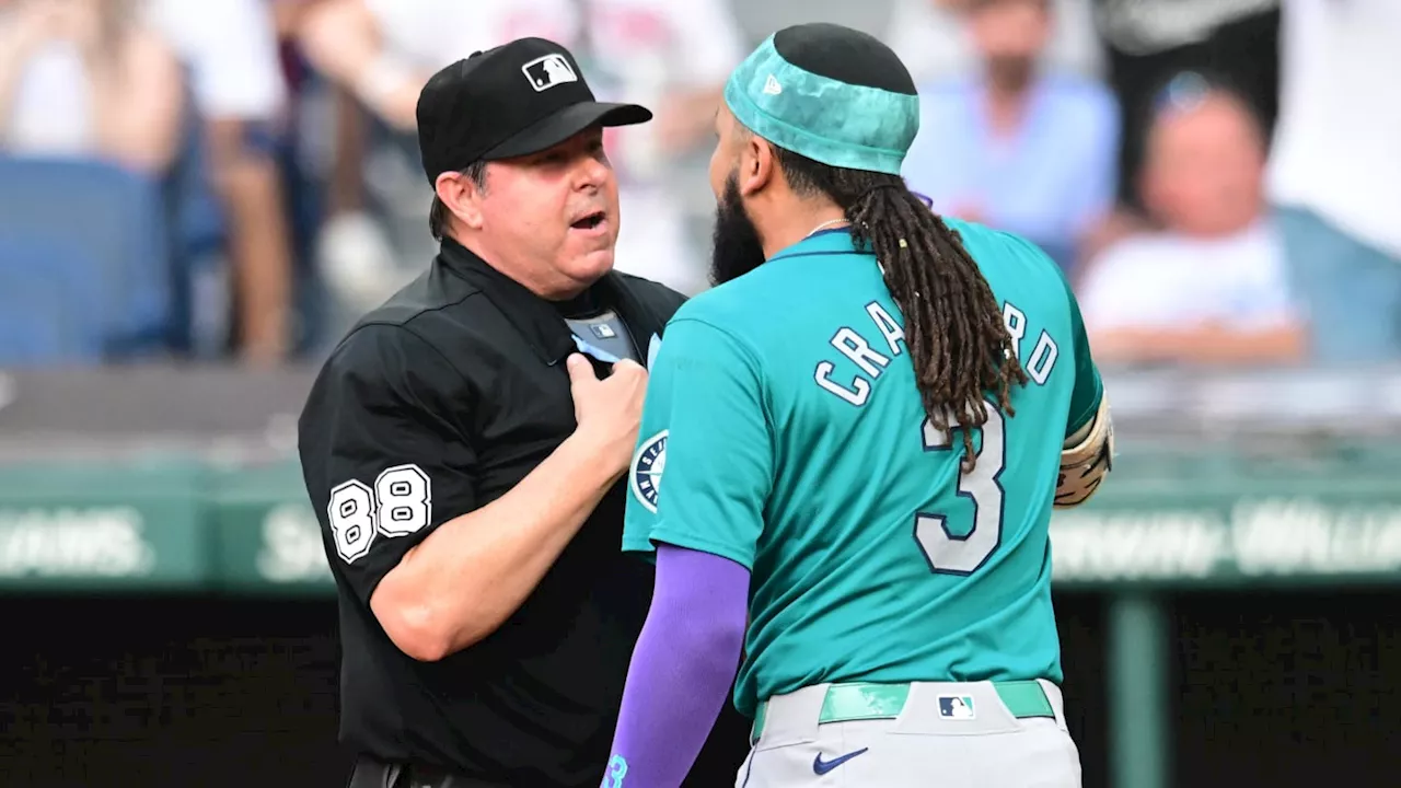 Mariners' J.P. Crawford Shreds Home Plate Umpire From Wednesday's Loss