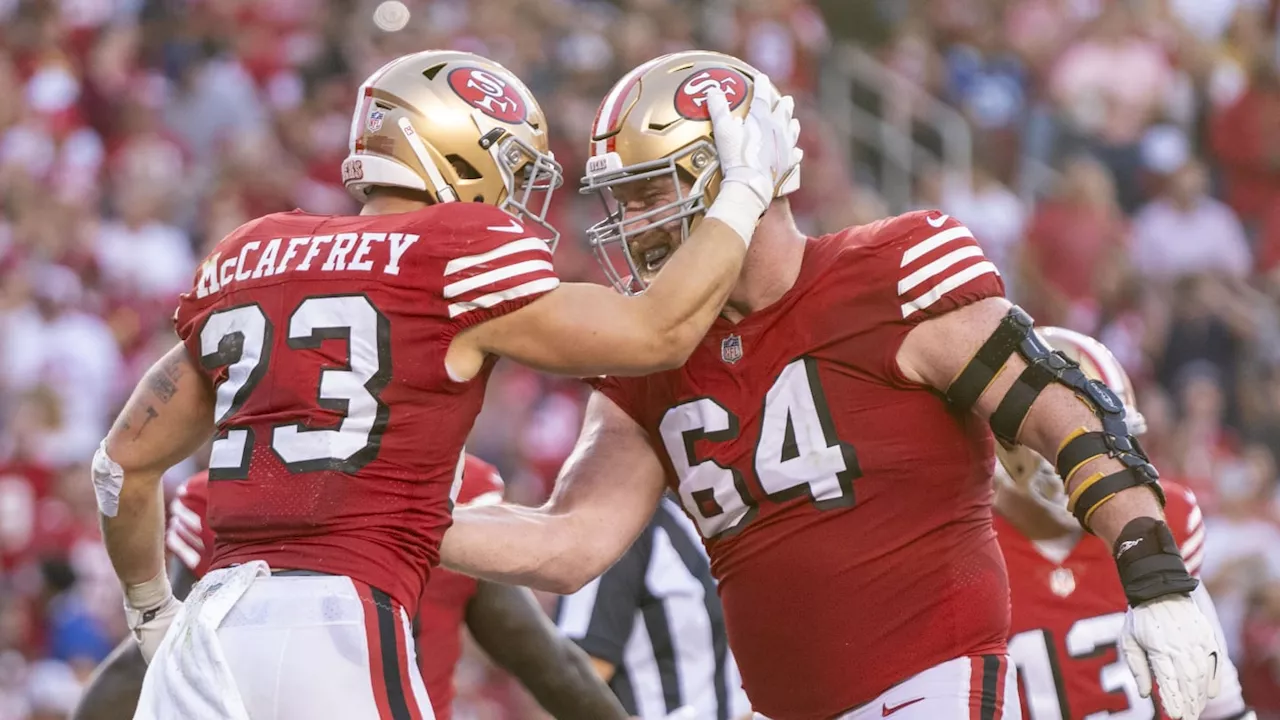 Pro Football Focus Ranks 49ers C Jake Brendel 21st Among NFL Centers