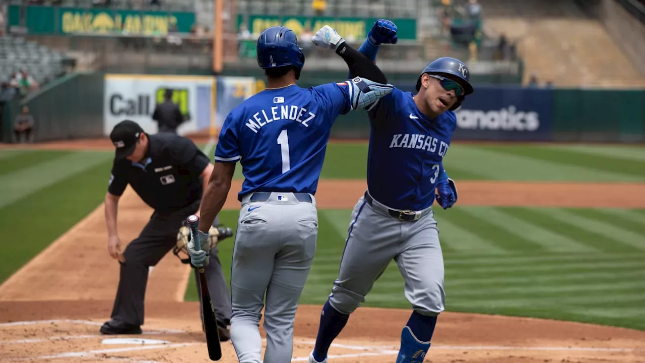 Royals Rally to Beat Athletics 3-2, Fermin and Witt Jr. Shine with Homers