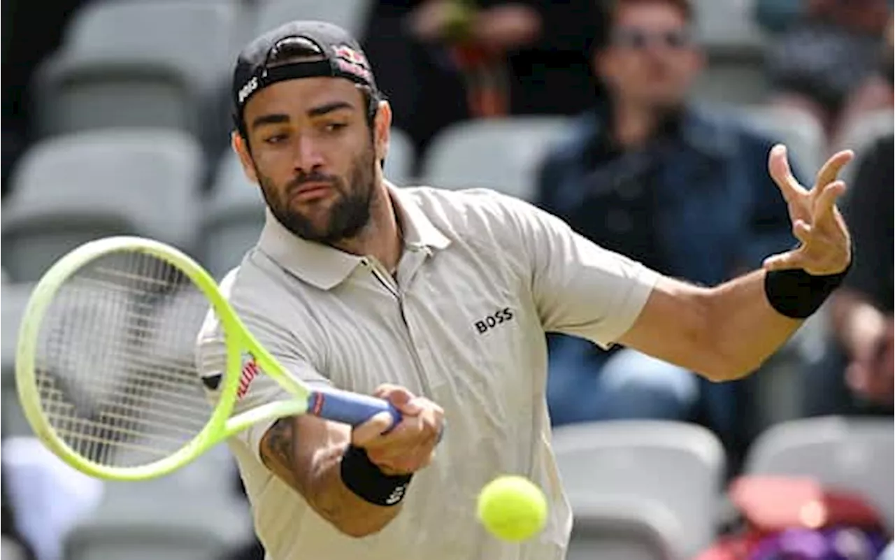 Berrettini ko agli ottavi all'ATP Halle: Giron vince in tre set