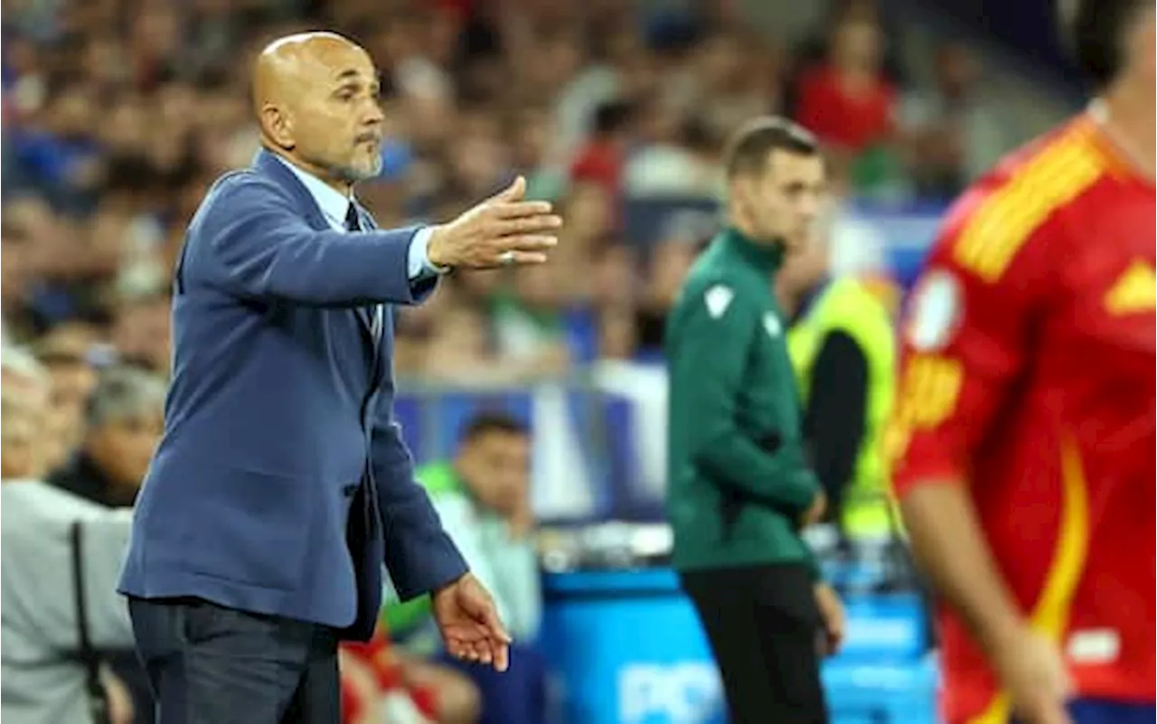 Spalletti dopo Italia-Spagna: 'Loro molto più reattivi di noi'