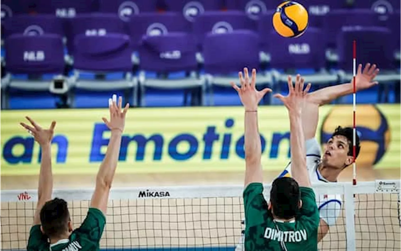 VNL, Italia-Bulgaria 3-0: Bottolo trascina gli azzurri al primo successo in week 3