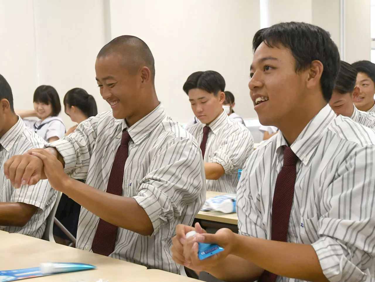 【高校野球】石川・遊学館で紫外線＆暑さ対策講座を開催「ツヤツヤのきれいな肌で甲子園へ」