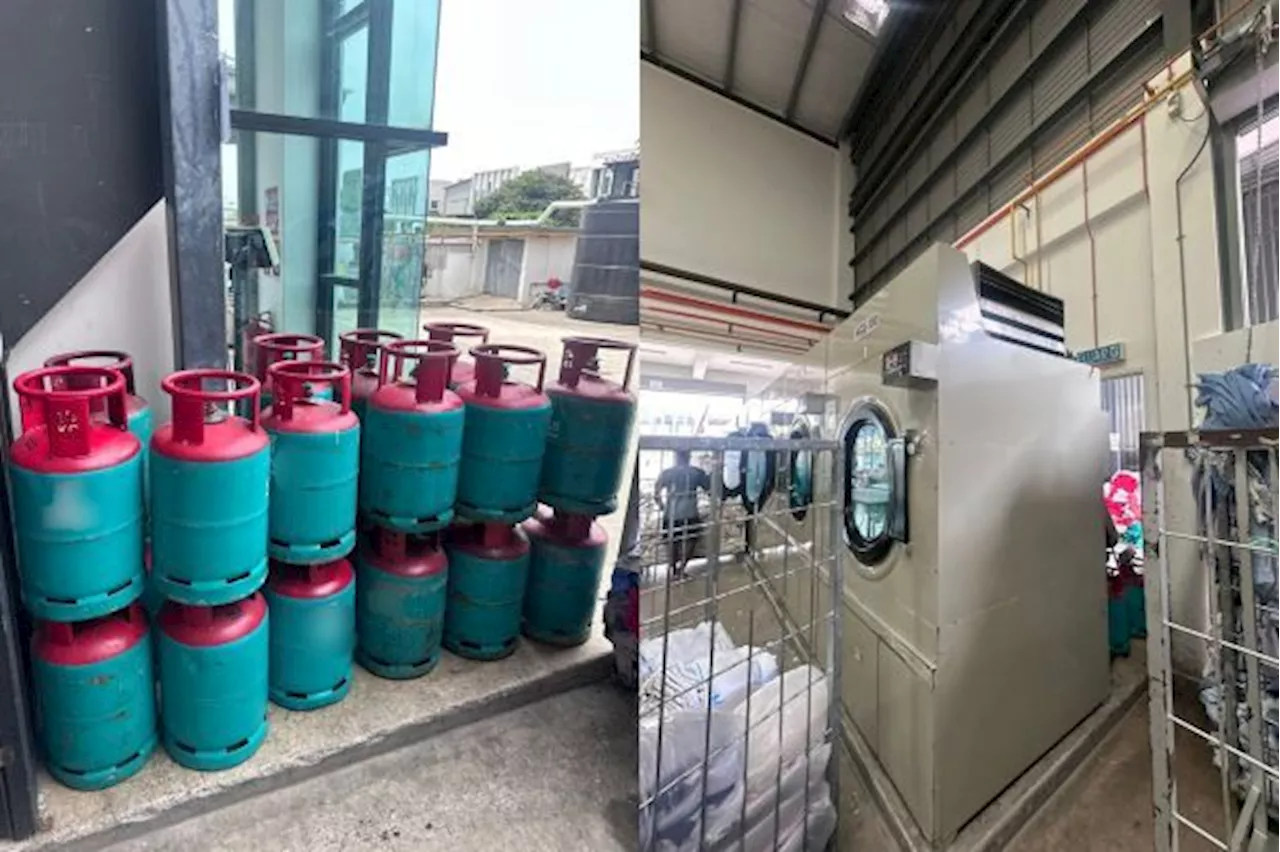 Laundry business busted by ministry for using LPG without permit in Johor