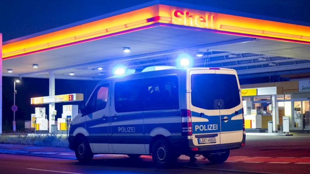 Kriminalität: Drei Verletzte nach Schüssen an Tankstelle in Merseburg