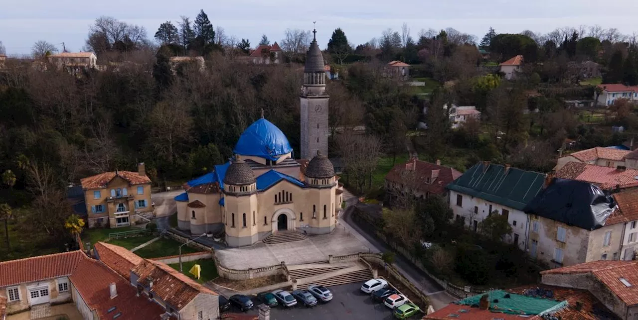 Deux ans après le terrible orage de grêle, faudra-t-il restaurer complètement l’église de Ribérac, en Dordogne ?