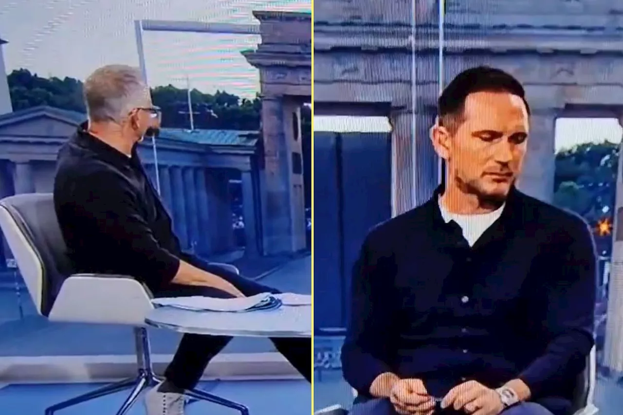 Gary Lineker makes accidental dig at Frank Lampard that leaves Chelsea legend visibly stunned...