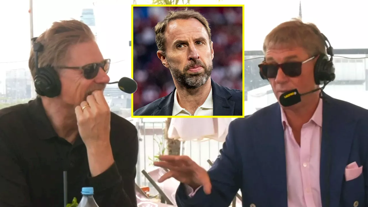 Peter Schmeichel clashes with Simon Jordan as he admits ‘I’d hate to be an England player at Euro 202...