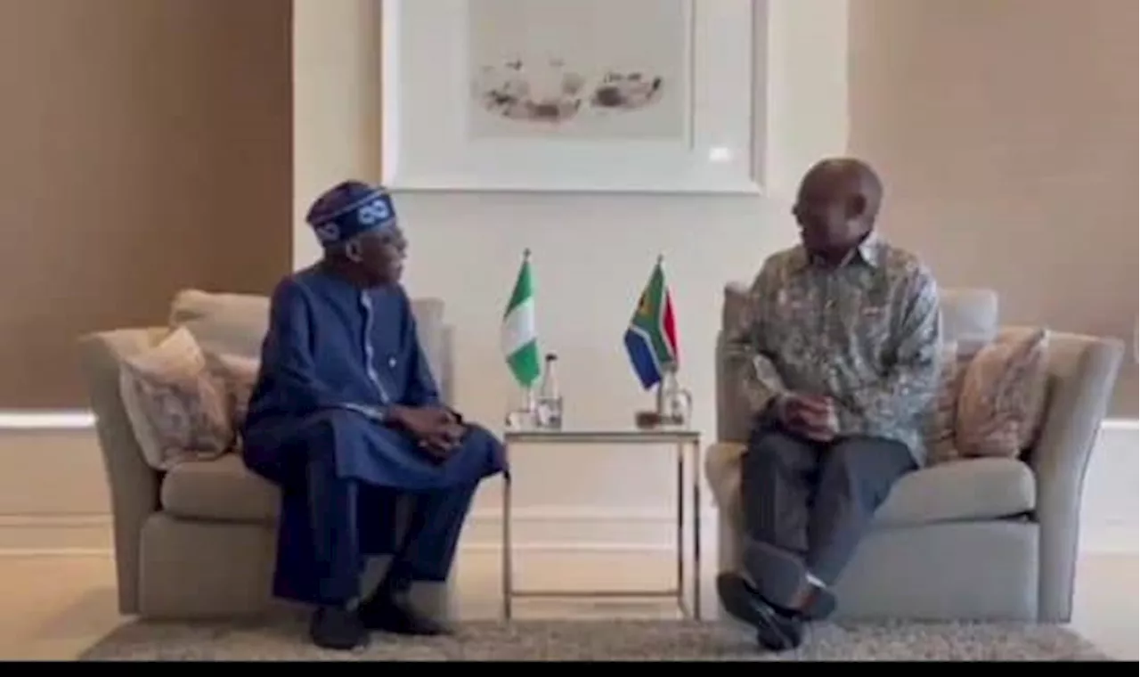 Tinubu holds bilateral meeting with Ramaphosa in South Africa | Nigeria ...