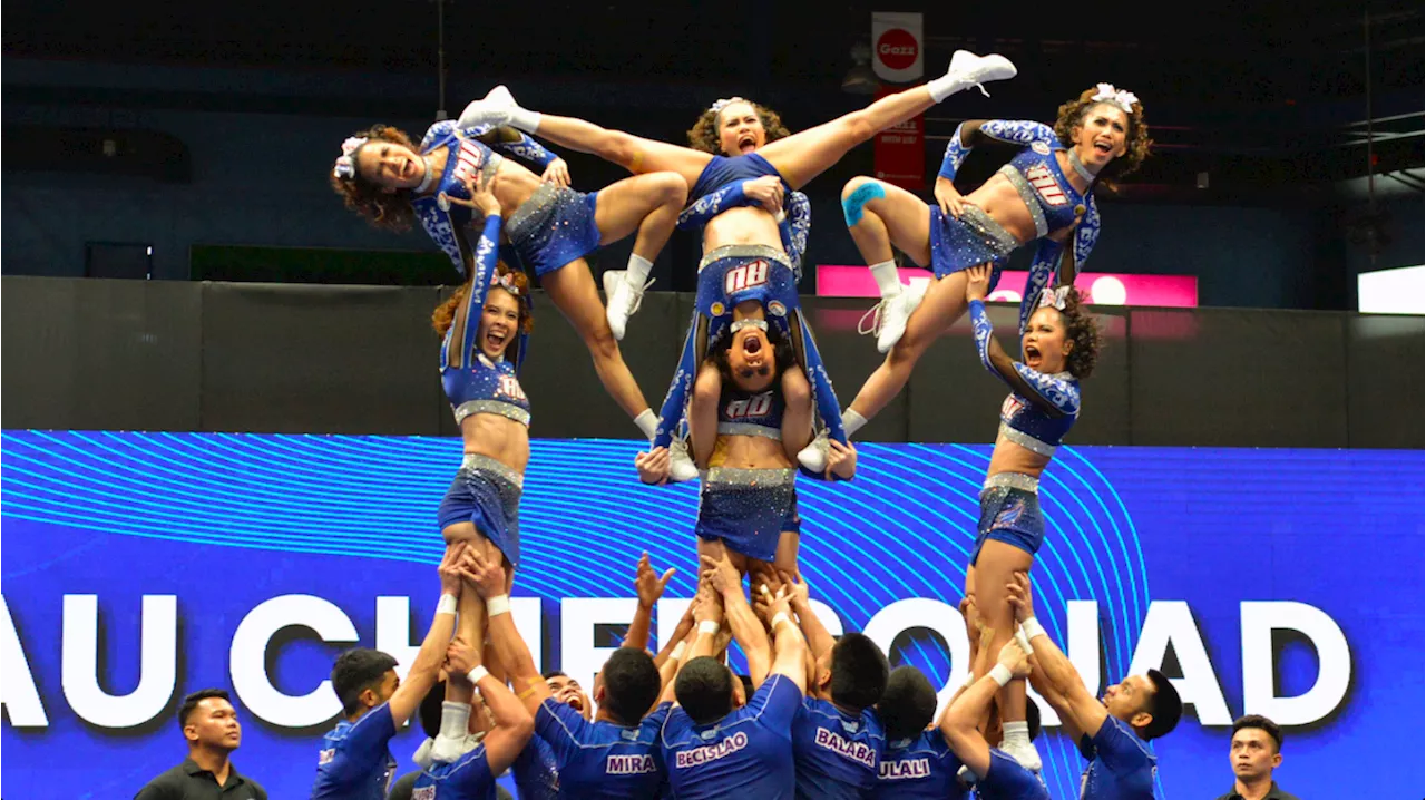 Arellano bags fifth straight NCAA cheerleading crown