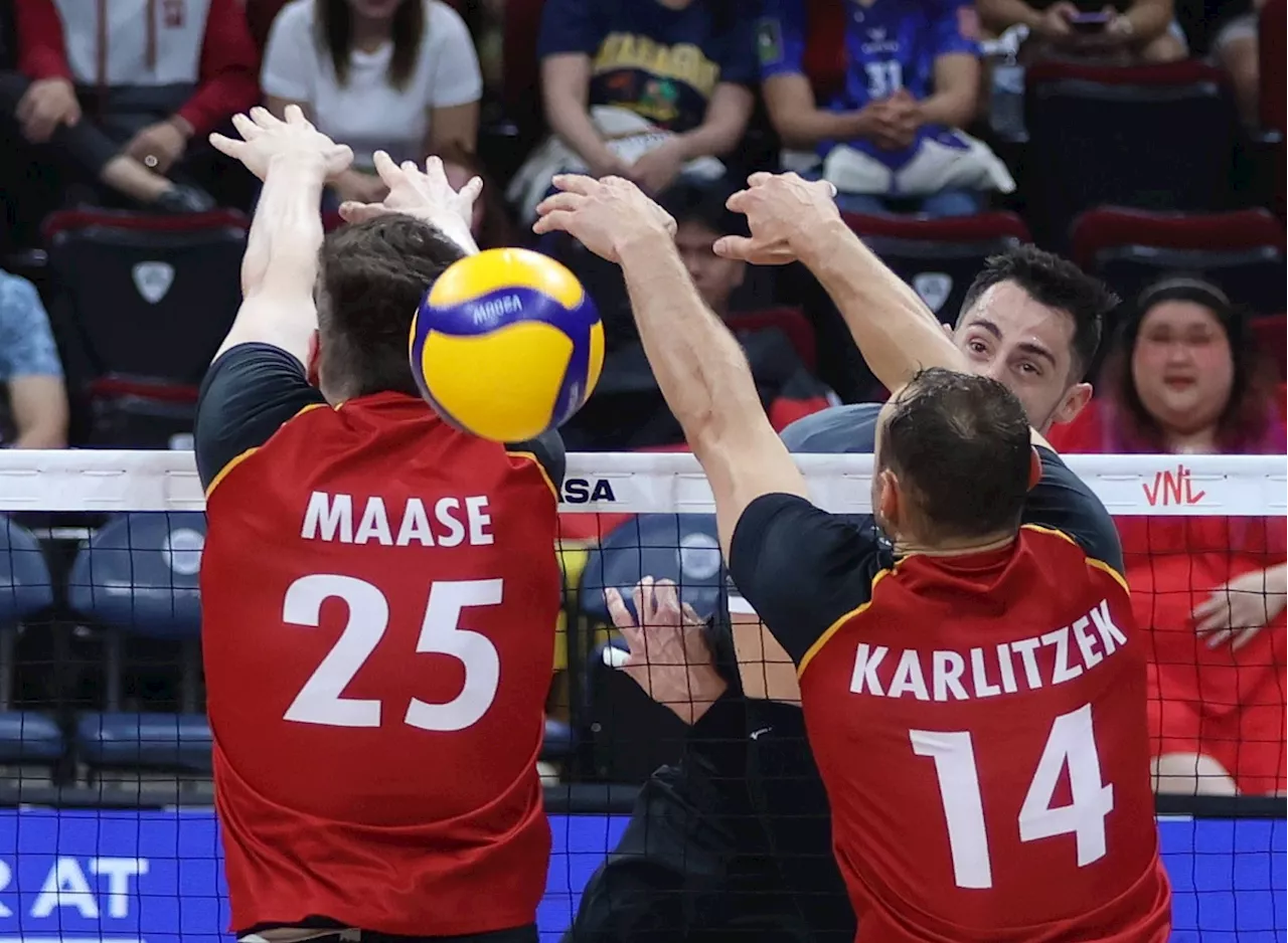 Canada strikes again, sweeps Germany in VNL