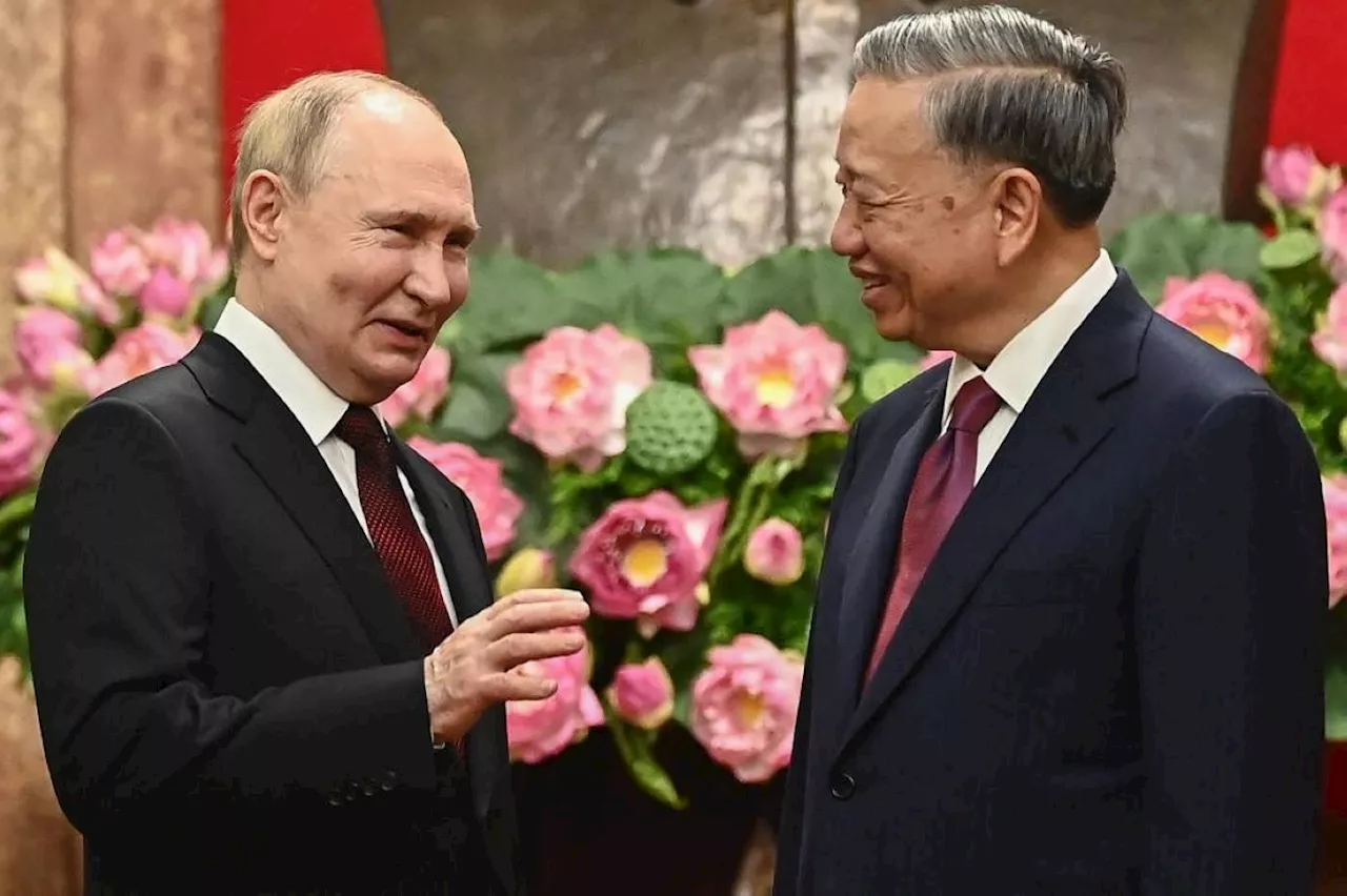 Putin, Vietnam's Lam ink deals to enhance ties