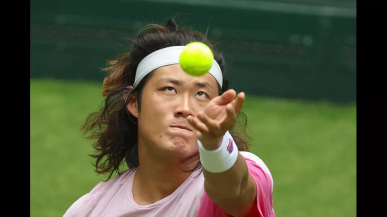 Zhang first Chinese man in Halle Last 8