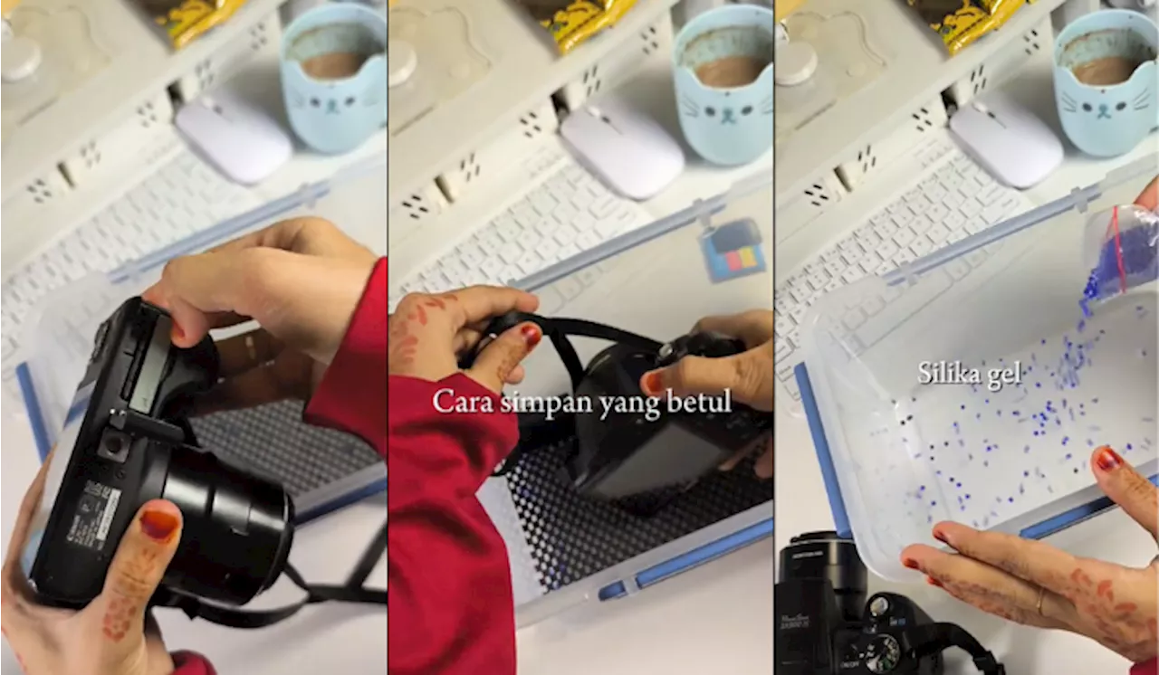 [Video] Wanita Ini Kongsi Tips Simpan Kamera DSLR, Guna ‘Dry Box’ DIY Je!