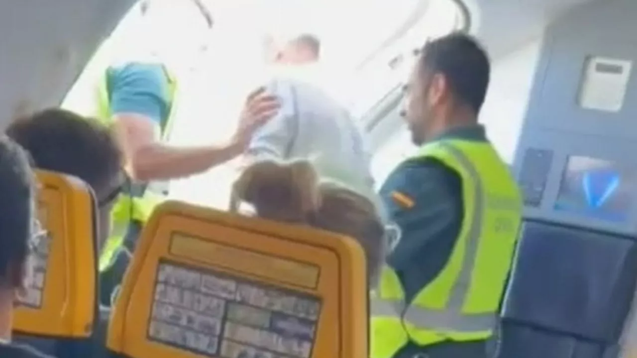 Ibiza airport closed over BOMB threat on Ryanair flight sparking diversions and travel chaos as man...