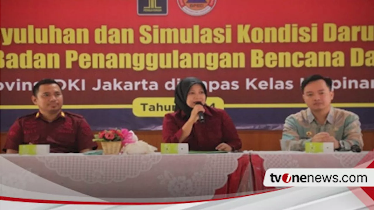 Ciptakan SDM Unggul, Lapas Kelas I Cipinang Gandeng BPBD Provinsi DKI