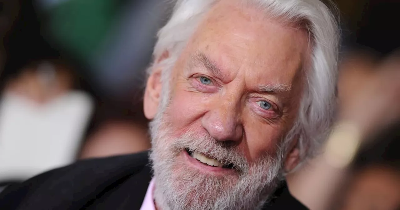 Muere actor de Los juegos del hambre: Donald Sutherland, icono de Hollywood y ganador del Oscar de honor