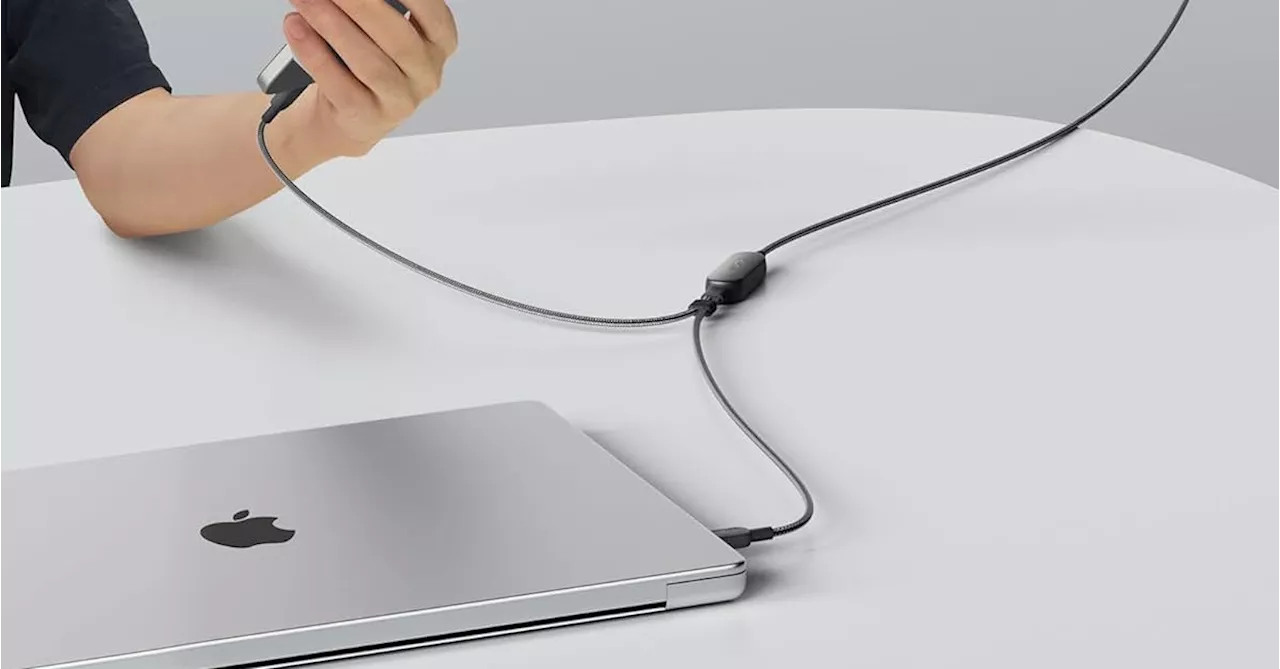 Anker’s new dual-headed USB-C cable charges two devices at once