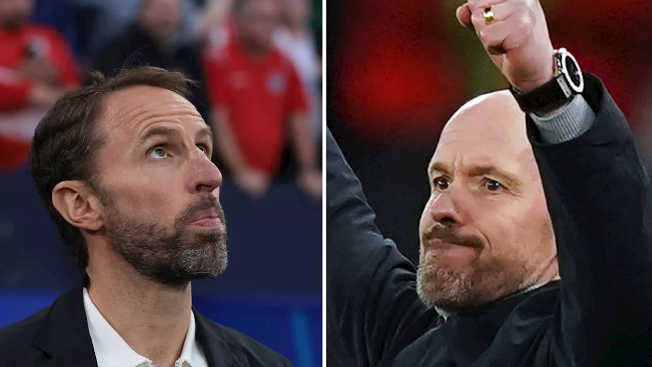 Southgate reageert op kritiek Ten Hag: 'Daar ben ik heel rustig onder'