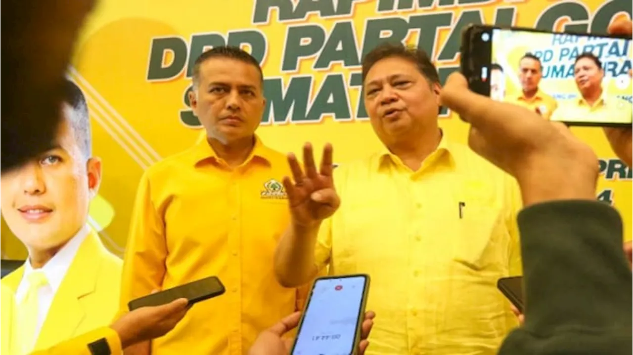 Airlangga Janji Perhatikan Karier Ijeck setelah Golkar Usung Bobby Nasution di Pilkada Sumut