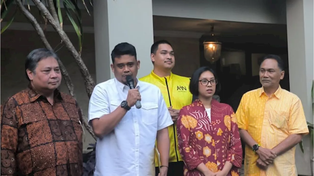 Reaksi Bobby Nasution Disodori Golkar Nama Sekar Tanjung Menjadi Wakilnya