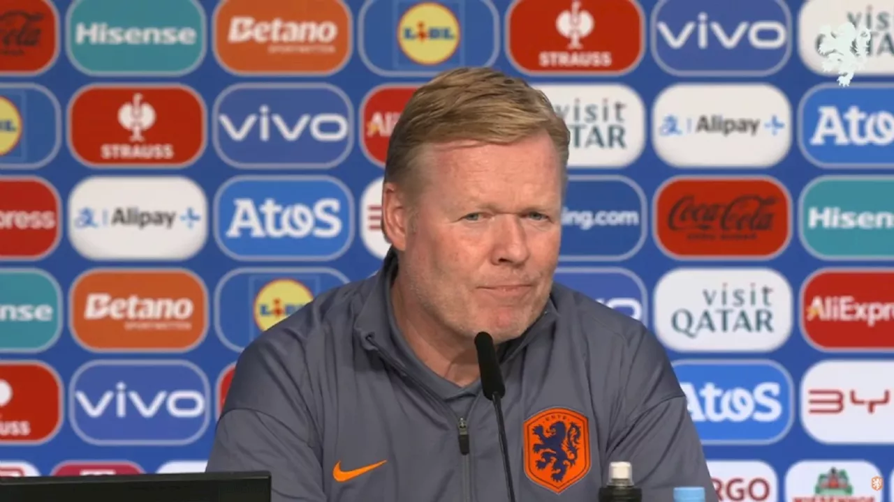 Koeman wijst naar gevaar voor Oranje en reageert op blessure Mbappé