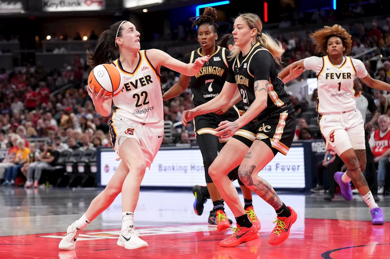 Caitlin Clark and the Fever are too much for shorthanded Mystics