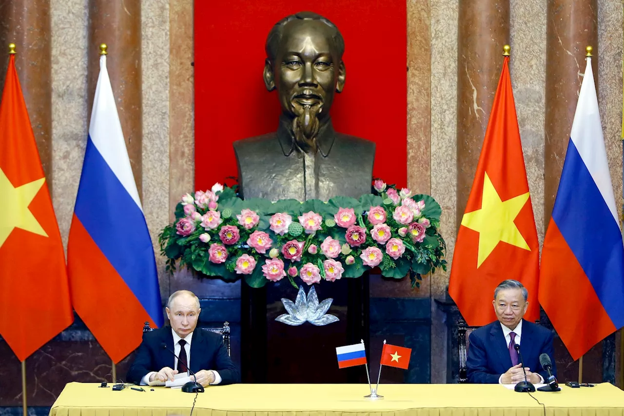 Putin seeks support from old ally Vietnam amid Russia’s growing isolation