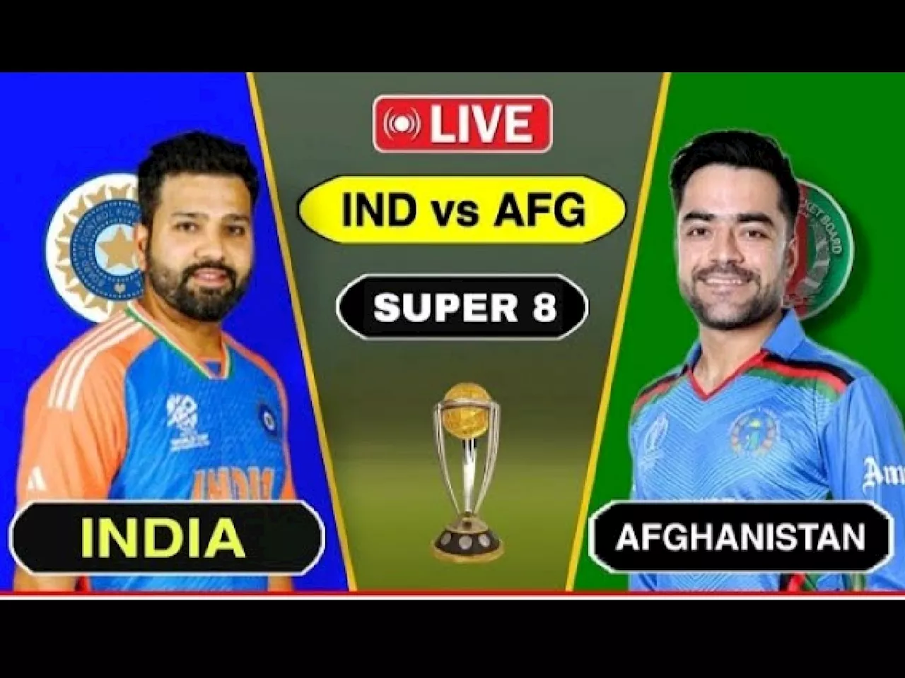 IND vs AFG live Score: अर्धशतक पूर्ण केल्यानंतर सूर्यकुमार झाला बाद