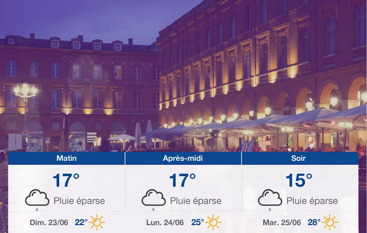 Météo Toulouse: prévisions du samedi 22 juin 2024