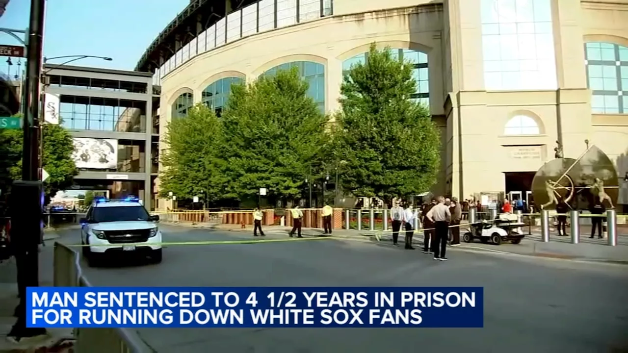 Man sentenced in hit-and-run that injured 4 before White Sox game last year