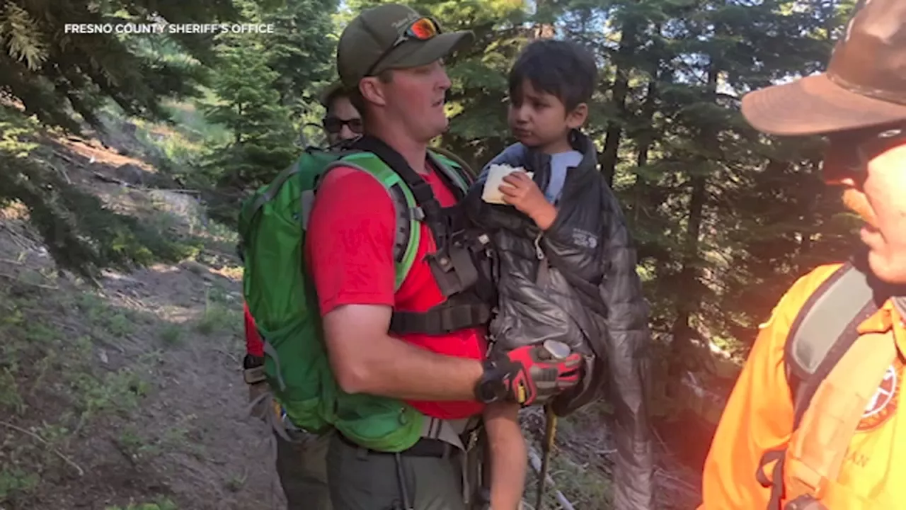 4-year-old Torrance boy found safe after spending night in wilderness near Central CA campground