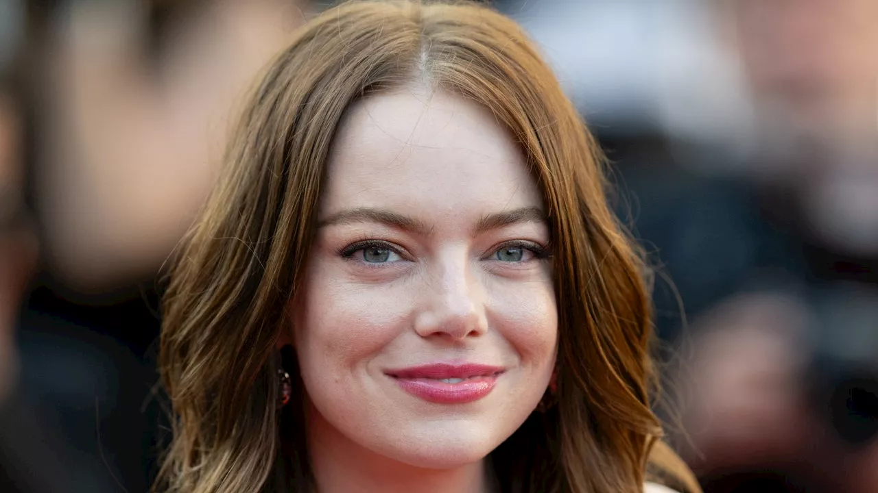 Emma Stone Is Back to Super Dark Brunette — See the Photos